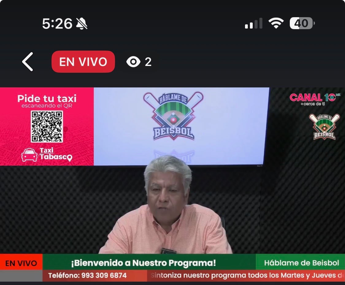 Captura de una transmisión en vivo